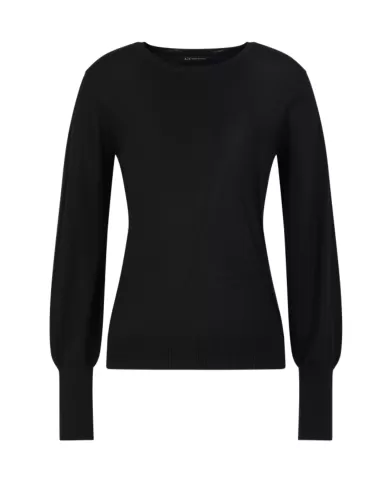 Maglia donna nera 8NYM4L YMH4Z |ARMANI EXCHANGE Maglia donna nera 8NYM4L YMH4Z |ARMANI EXCHANGE