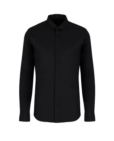Camicia Uomo nera stile basic 8NZC49 ZNYXZ | ARMANI EXCHANGE Camicia Uomo nera stile basic 8NZC49 ZNYXZ | ARMANI EXCHANGE