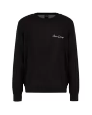 Maglia uomo nero in lana 8NZM5A ZM1YZ | ARMANI EXCHANGE