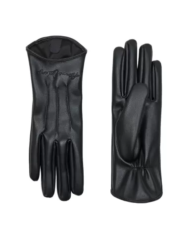 Guanti Donna nera in ecopelle 944180 4F200 | ARMANI EXCHANGE Guanti Donna nera in ecopelle 944180 4F200 | ARMANI EXCHANGE