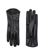 Guanti Donna nera in ecopelle 944180 4F200 | ARMANI EXCHANGE