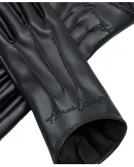 Guanti Donna nera in ecopelle 944180 4F200 | ARMANI EXCHANGE