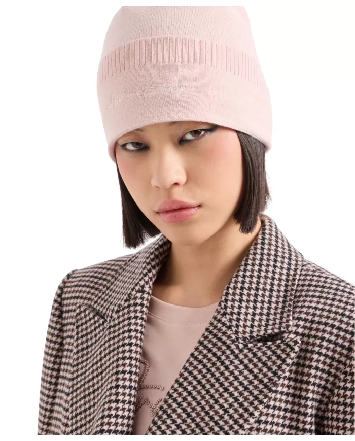 Berretto Donna rosa in lana 944669 4F302 |ARMANI EXCHANGE Berretto Donna rosa in lana 944669 4F302 |ARMANI EXCHANGE