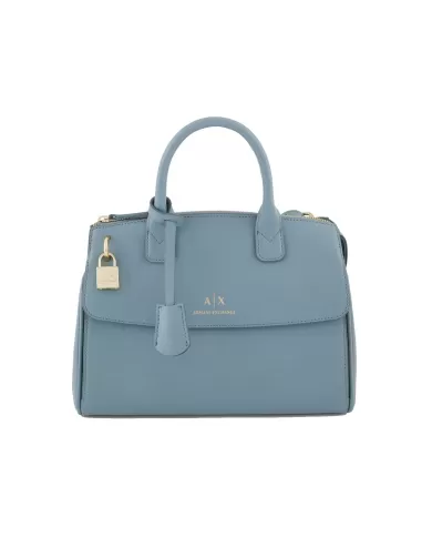Borsa Donna celeste stile bauletto 949162 4F779 | ARMANI EXCHANGE Borsa Donna celeste stile bauletto 949162 4F779 | ARMANI EXCHANGE