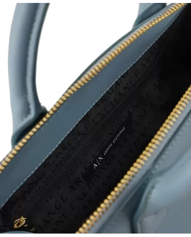 Borsa Donna celeste stile bauletto 949162 4F779 | ARMANI EXCHANGE Borsa Donna celeste stile bauletto 949162 4F779 | ARMANI EXCHANGE