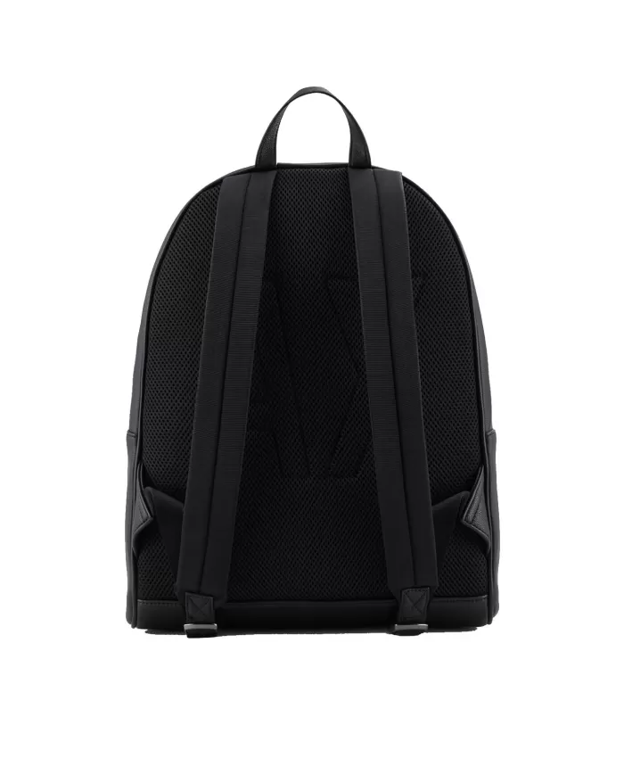 Zaino Uomo nero in ecopelle 952387 CC830 |ARMANI EXCHANGE