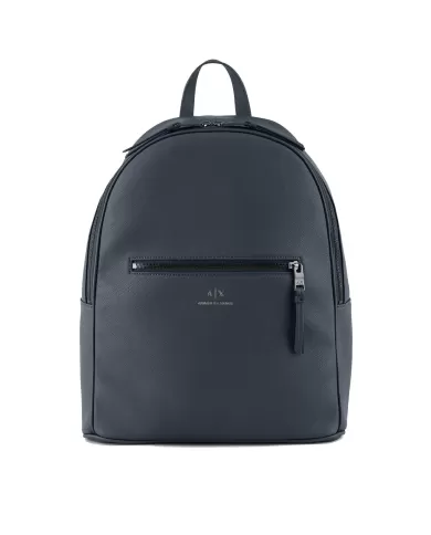 Zaino Uomo blu in ecopelle 952387 CC830 |ARMANI EXCHANGE