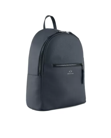 Zaino Uomo blu in ecopelle 952387 CC830 |ARMANI EXCHANGE