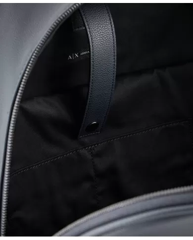 Zaino Uomo blu in ecopelle 952387 CC830 |ARMANI EXCHANGE