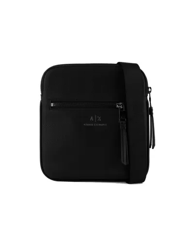 Tracolla Uomo nero in ecopelle 952391 CC830 |ARMANI EXCHANGE