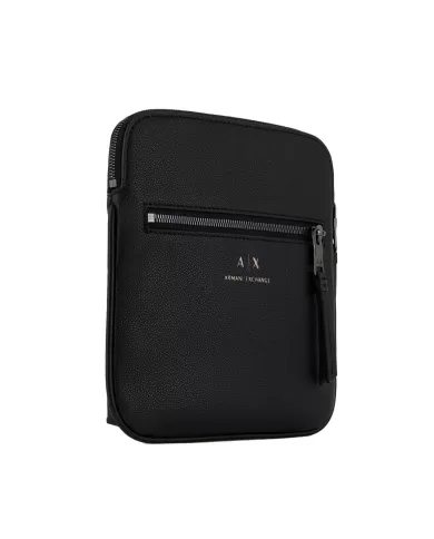 Tracolla Uomo nero in ecopelle 952391 CC830 |ARMANI EXCHANGE