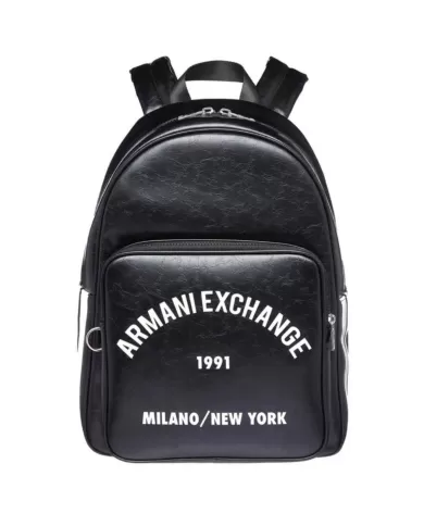 Zaino Uomo nero in ecopelle 952667 4F866|ARMANI EXCHANGE