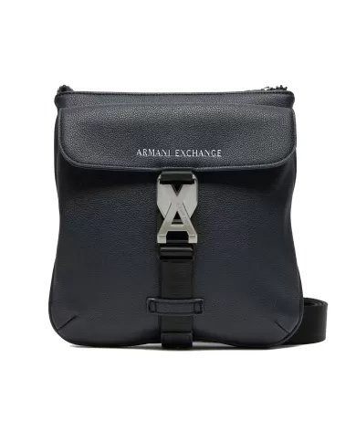 Tracolla Uomo blu in ecopelle 952698 4F864 |ARMANI EXCHANGE
