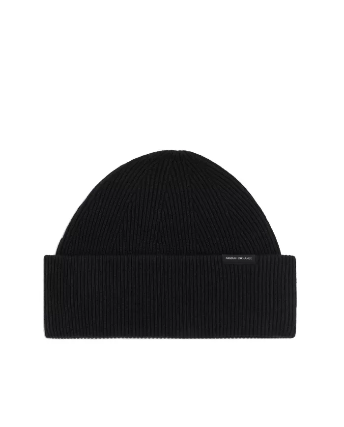 Berretto Uomo nero in lana 954676 4F307 |ARMANI EXCHANGE Berretto Uomo nero in lana 954676 4F307 |ARMANI EXCHANGE