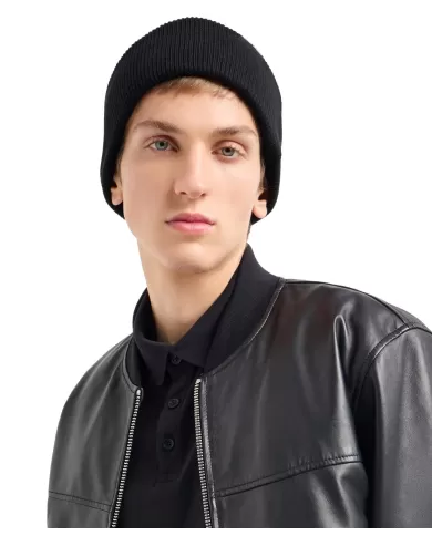 Berretto Uomo nero in lana 954676 4F307 |ARMANI EXCHANGE Berretto Uomo nero in lana 954676 4F307 |ARMANI EXCHANGE