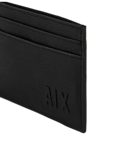 Portacarte Uomo nero in ecopelle 958053 3F892 |ARMANI EXCHANGE