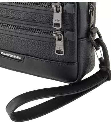 Borsello Uomo nero in ecopelle 958556 4F863 |ARMANI EXCHANGE