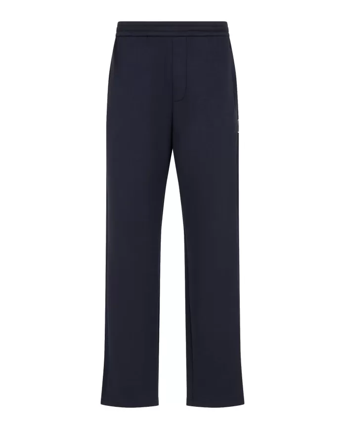 Pantalone Uomo blu in cotone stile gym 6DZPJK ZJZGZ |ARMANI EXCHANGE Pantalone Uomo blu in cotone stile gym 6DZPJK ZJZGZ |ARMANI EXCHANGE
