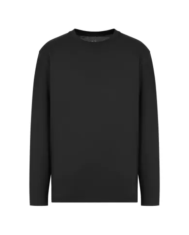 T-shirt uomo nera in cotone manica lunga 6DZTJF ZJ9AZ |ARMANI EXCHANGE T-shirt uomo nera in cotone manica lunga 6DZTJF ZJ9AZ |ARMANI EXCHANGE