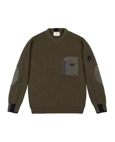 Maglia Uomo militare in lana BRANDON | BOB Maglia Uomo militare in lana BRANDON | BOB