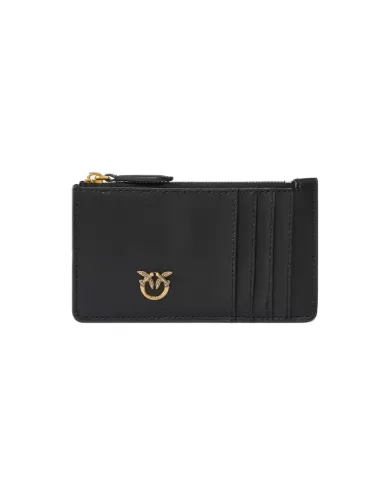 Porta carte donna nero/gold 100251 A0GK AIRONE |PINKO Porta carte donna nero/gold 100251 A0GK AIRONE |PINKO