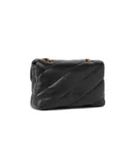 Borsa Donna nera 100038 A0F2 LOVE PUFF CLASSIC | PINKO