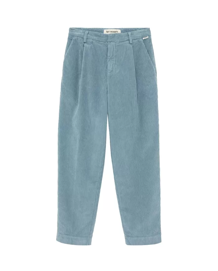 Pantalone Donna celeste in velluto RND199P3550112 MAEMI |ROY ROGER'S Pantalone Donna celeste in velluto RND199P3550112 MAEMI |ROY ROGER'S