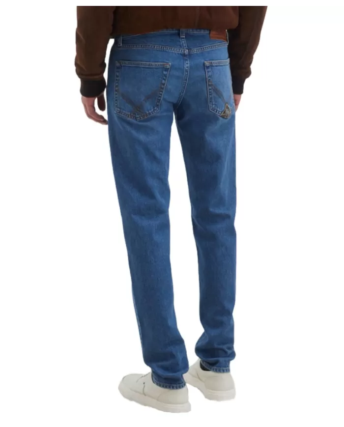 Jeans Uomo blu chiaro slim RRU075D6452520 517 |ROY ROGER'S