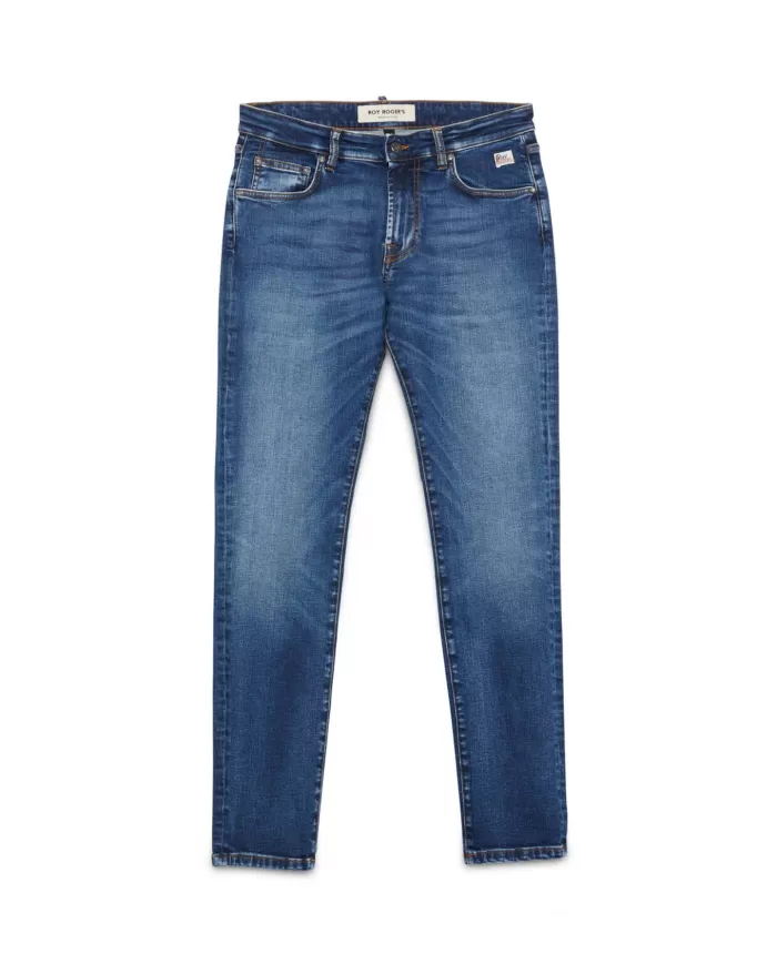Jeans Uomo blu slim RRU076D6462528 317|ROY ROGER'S Jeans Uomo blu slim RRU076D6462528 317|ROY ROGER'S