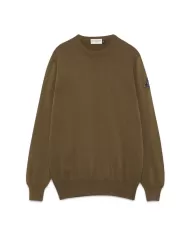 Maglia Uomo tabacco in ctone RRU502CF67XXXX CREW NECK| ROY ROGER'S