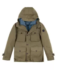 Parka Uomo militare in cotone con fodera trapuntata BREST| BOB