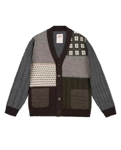 Cardigan Uomo multicolor in lana DICON|BOB Cardigan Uomo multicolor in lana DICON|BOB