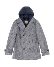 Cappotto Uomo blu in lana chiusura doppiopetto IVER 368|BOB Cappotto Uomo blu in lana chiusura doppiopetto IVER 368|BOB