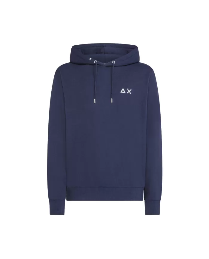 Felpa uomo con cappuccio e zip F44104 HOOD COTTON FL | SUN68 Felpa uomo con cappuccio e zip F44104 HOOD COTTON FL | SUN68