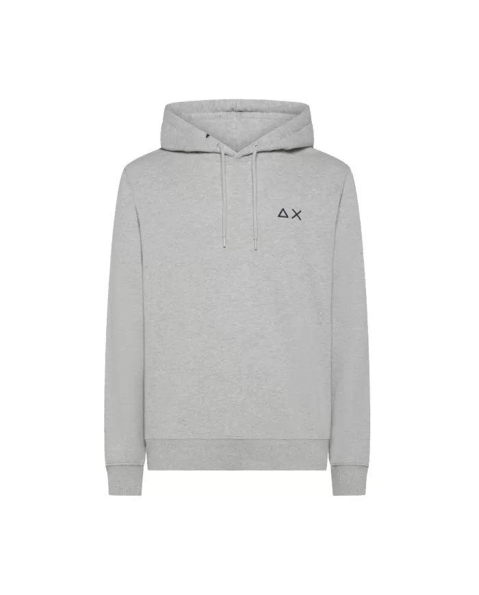 Felpa uomo con cappuccio e zip F44104 HOOD COTTON FL | SUN68 Felpa uomo con cappuccio e zip F44104 HOOD COTTON FL | SUN68