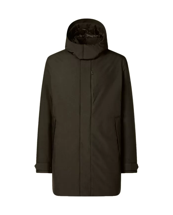 Cappotto Uomo marrone scuro D41584M GRIN19 NESTOR |SAVE THE DUCK Cappotto Uomo marrone scuro D41584M GRIN19 NESTOR |SAVE THE DUCK