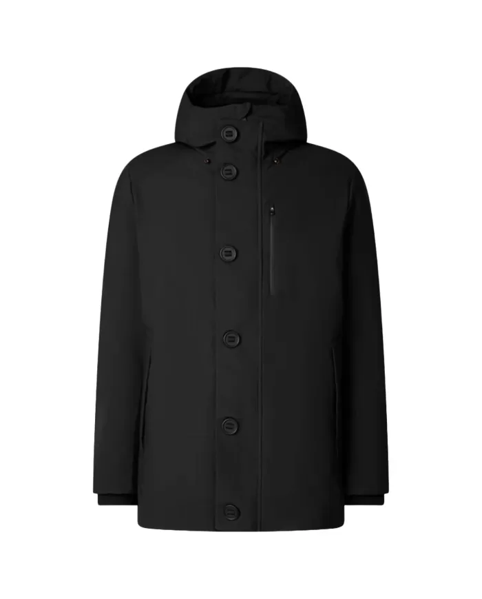 Giaccone Uomo nero con cappuccio P39340M SMEG19 RONAN |SAVE THE DUCK Giaccone Uomo nero con cappuccio P39340M SMEG19 RONAN |SAVE THE DUCK
