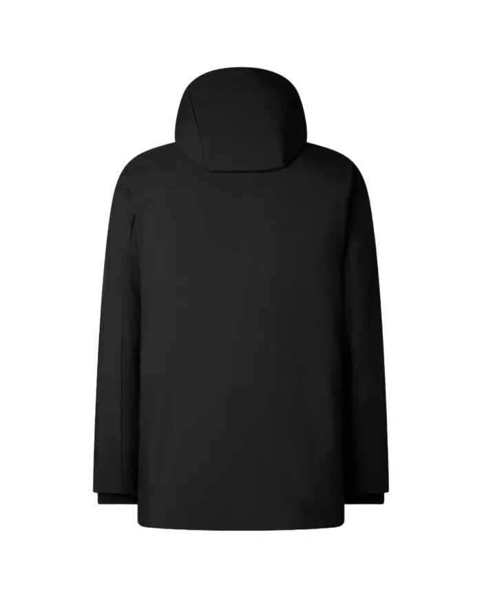 Giaccone Uomo nero con cappuccio P39340M SMEG19 RONAN |SAVE THE DUCK Giaccone Uomo nero con cappuccio P39340M SMEG19 RONAN |SAVE THE DUCK