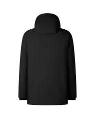 Giaccone Uomo nero con cappuccio P39340M SMEG19 RONAN |SAVE THE DUCK