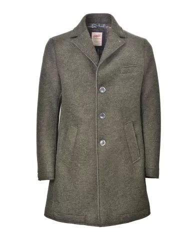 Cappotto Uomo militare in lana ANDY 402|BOB Cappotto Uomo militare in lana ANDY 402|BOB