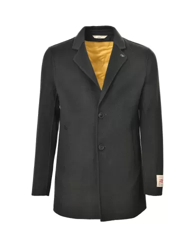 Cappotto Uomo verdone in lana stile blazer BRON | BOB Cappotto Uomo verdone in lana stile blazer BRON | BOB