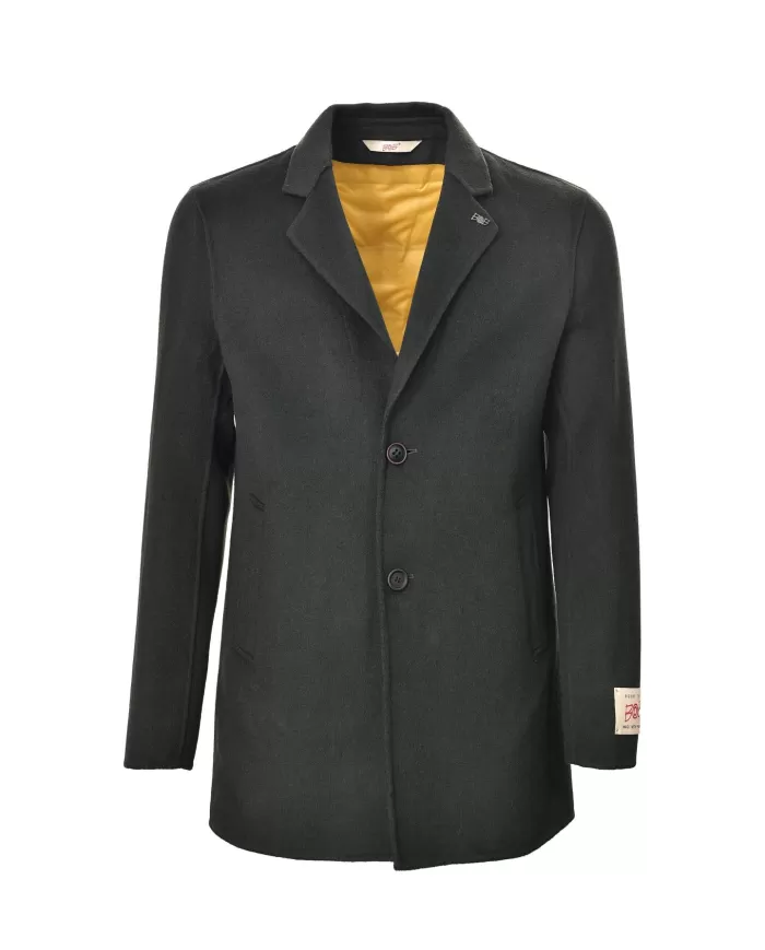 Cappotto Uomo verdone in lana stile blazer BRON | BOB Cappotto Uomo verdone in lana stile blazer BRON | BOB