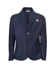 Giacca Uomo blu in lana classico leggero stile blazer MOLD 351|BOB Giacca Uomo blu in lana classico leggero stile blazer MOLD 351|BOB