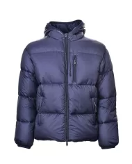 Piumino uomo blu indaco QUEBECN061|AFTER LABEL