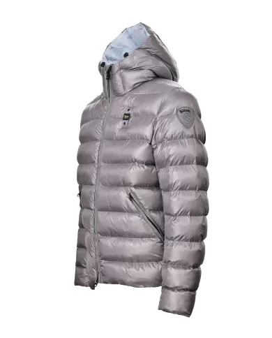 Piumino uomo grigio 24WBLUC02055 005958 ADAMS| BLAUER Piumino uomo grigio 24WBLUC02055 005958 ADAMS| BLAUER