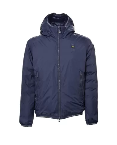 Giubbotto uomo blu reversibile 24WBLUC06060 006216 DONALD |BLAUER Giubbotto uomo blu reversibile 24WBLUC06060 006216 DONALD |BLAUER