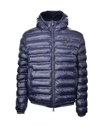 Giubbotto uomo blu reversibile 24WBLUC06060 006216 DONALD |BLAUER Giubbotto uomo blu reversibile 24WBLUC06060 006216 DONALD |BLAUER