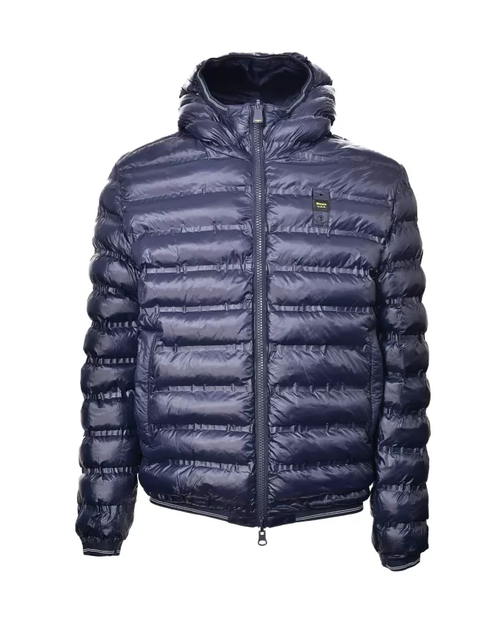 Giubbotto uomo blu reversibile 24WBLUC06060 006216 DONALD |BLAUER Giubbotto uomo blu reversibile 24WBLUC06060 006216 DONALD |BLAUER
