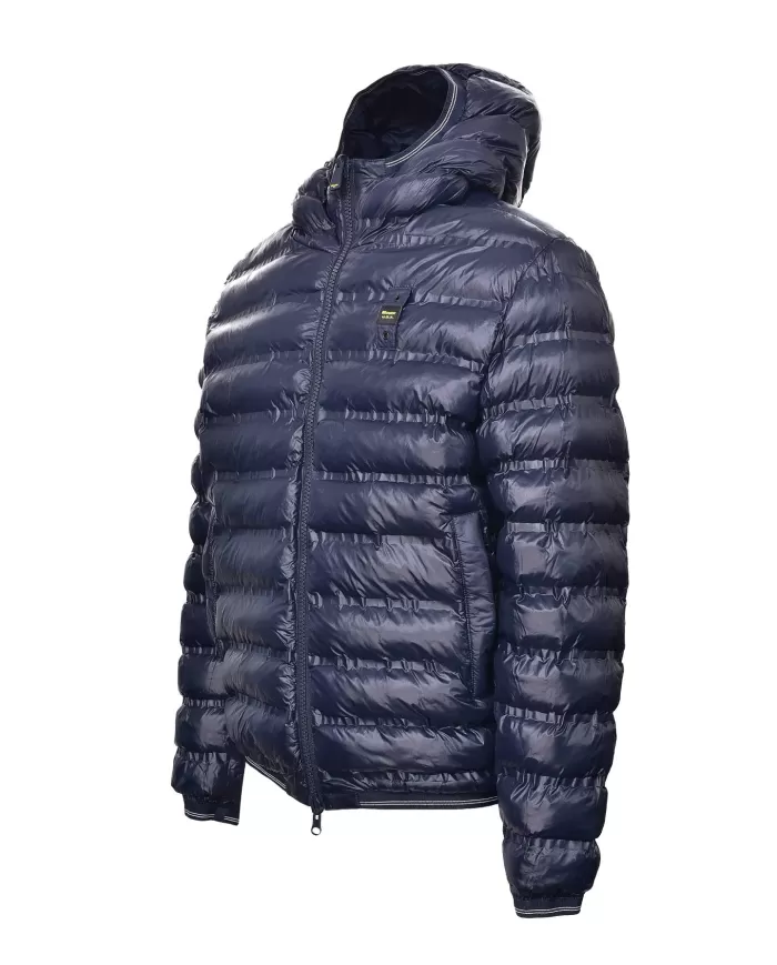Giubbotto uomo blu reversibile 24WBLUC06060 006216 DONALD |BLAUER Giubbotto uomo blu reversibile 24WBLUC06060 006216 DONALD |BLAUER