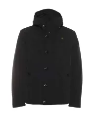Giaccone Uomo nero con cappuccio 24WBLUC02240 005553 ANDREW |BLAUER